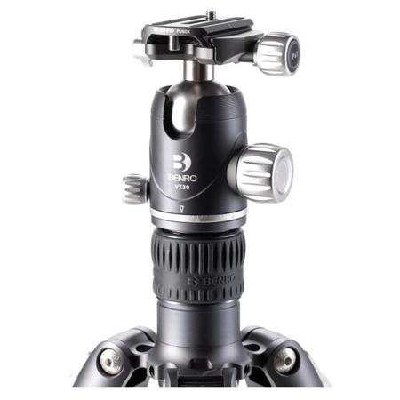 Benro Rhino Three Series 4-Section Carbon Fiber Tripod/Monopod with VX30 Ball Head