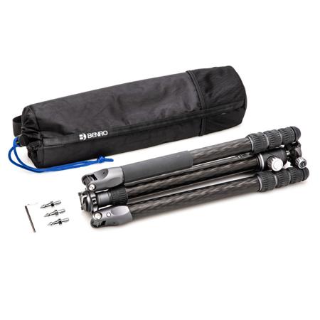 Benro Rhino Three Series 4-Section Carbon Fiber Tripod/Monopod with VX30 Ball Head